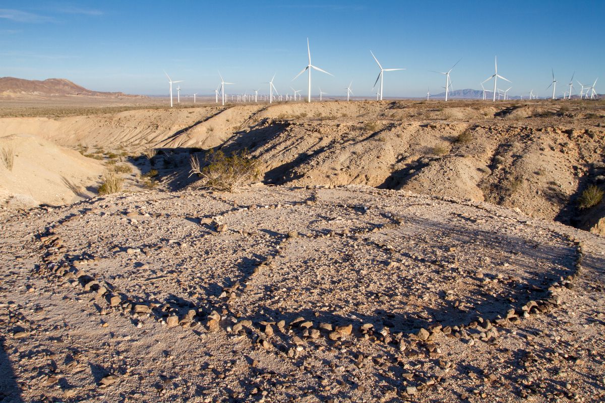 Spoked Wheel Geoglyph