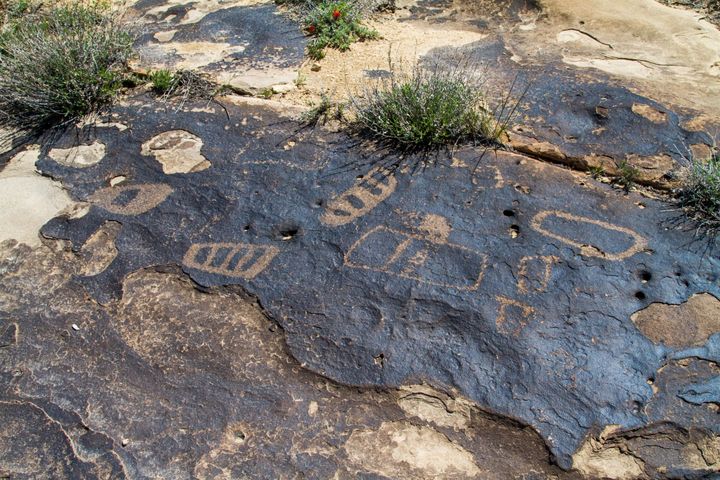 Moccasin Track Petroglyphs