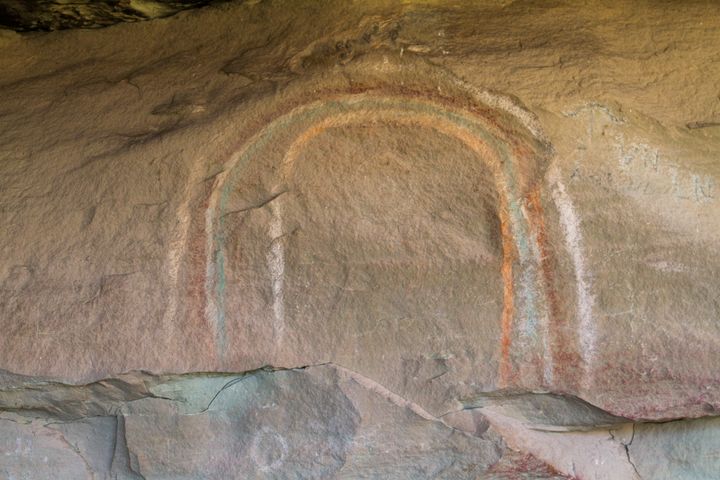 Red Hole Wash Pictographs
