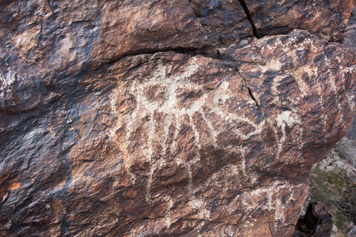 Echo Canyon Petroglyphs