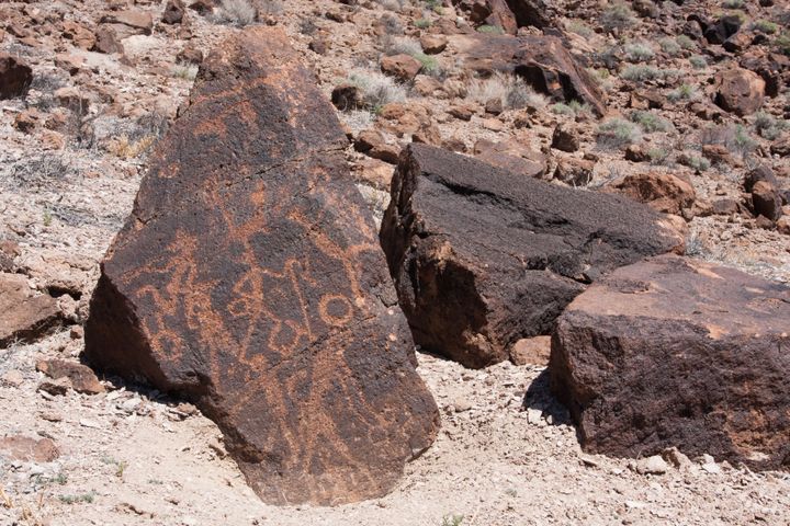 Cane Man Petroglyphs
