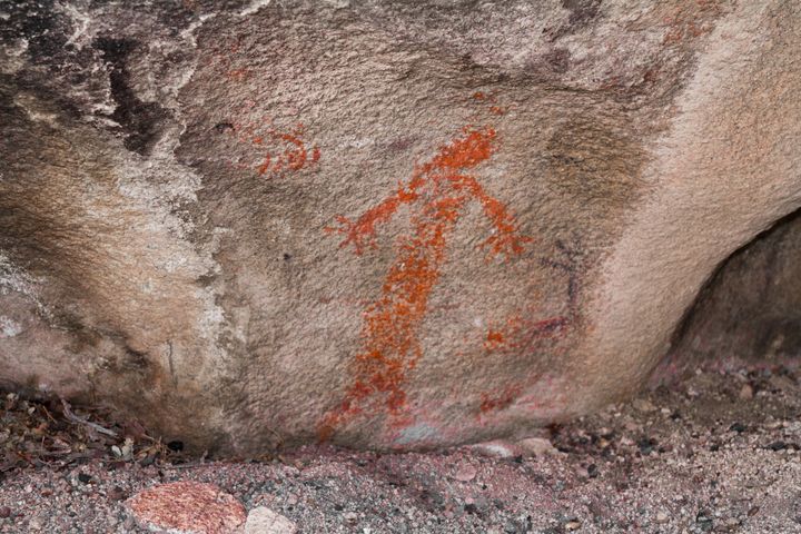 "Red Lady" Pictographs