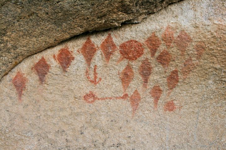 Diamond Solstice Pictographs