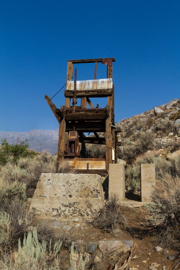 Owens Valley Three Stamp Mill