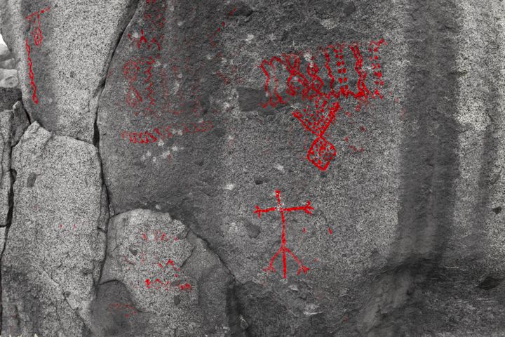 Motte Rimrock Reserve Pictographs