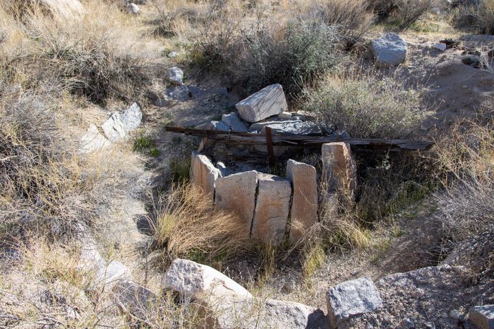 Petroglyph Wash Arrastra and Petroglyphs