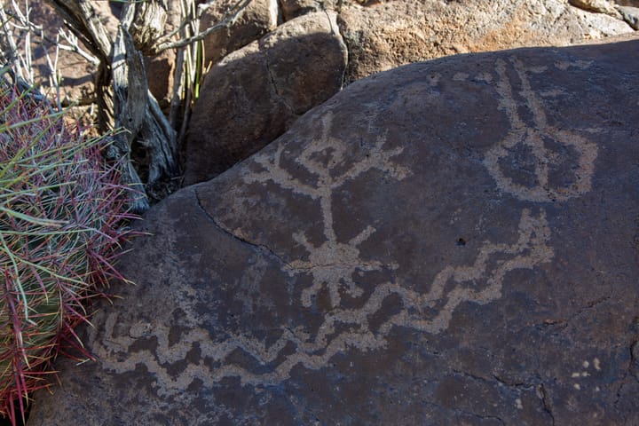 Cliffs of Crosses Petroglyphs